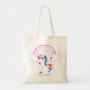Cool Trendy Magical Unicorn, Regenbogen Tragetasche