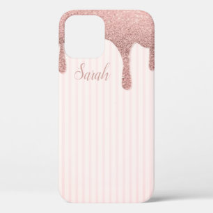 Cool Trendy Pink Glitzer Case-Mate iPhone Hülle