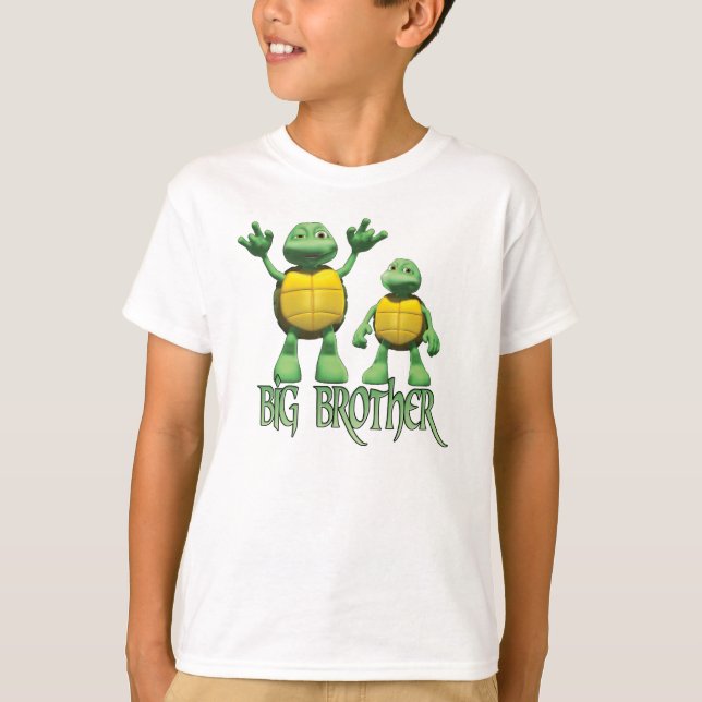 Cool Turtles Big Brother T-Shirt (Vorderseite)