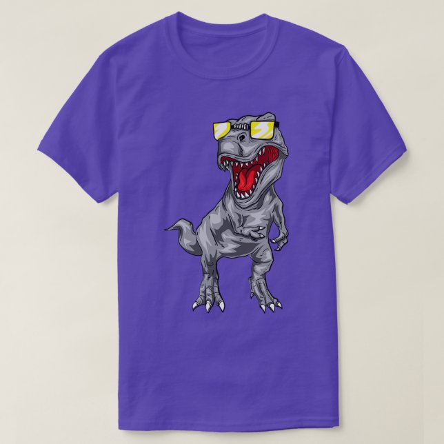 Cool Tyrannosaurus Rex Dinosaurier TRex T-Shirt (Design vorne)