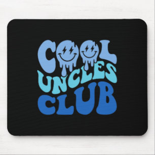 Cool Uncles Club Best Uncle Ever Funny Vathday Mousepad