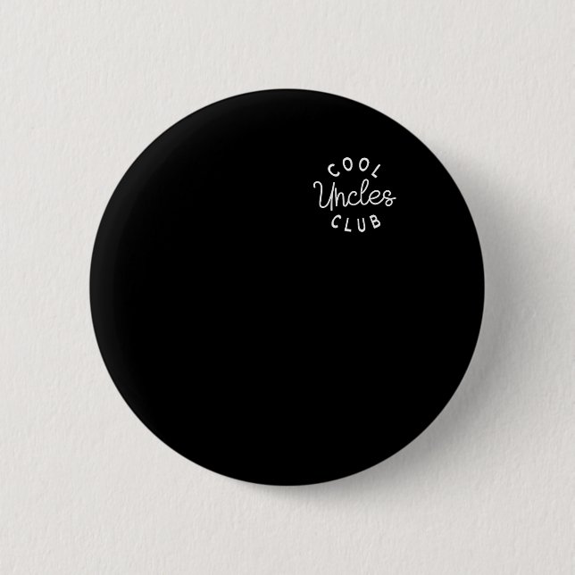 Cool Uncles Club Best Unver Funny Pocket Fath Button (Vorderseite)