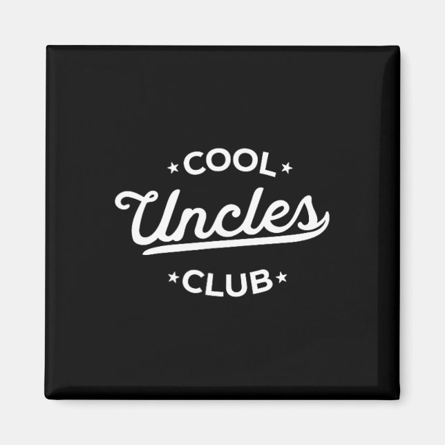 Cool Uncles Club Best Unver Funny Pocket Fath Magnet (Vorne)
