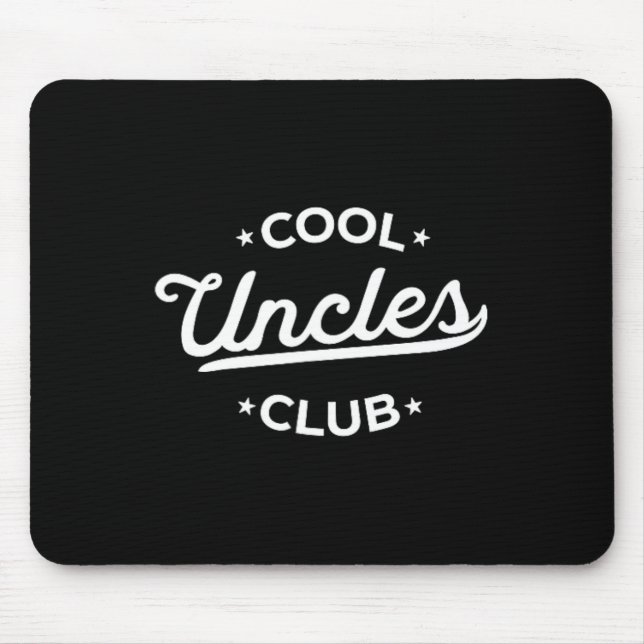 Cool Uncles Club Best Unver Funny Pocket Fath Mousepad (Vorne)