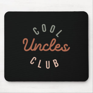 Cool Uncles Club Best Unver Funny Pocket Fath Mousepad