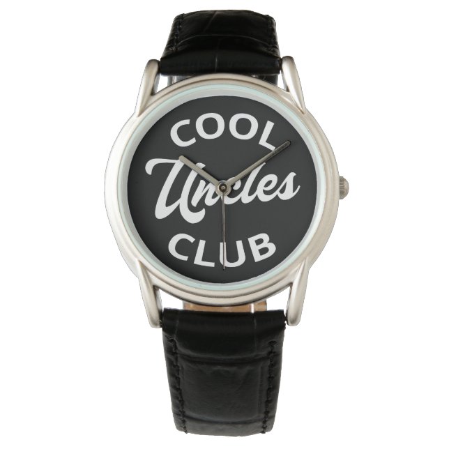 Cool Uncles Club I Armbanduhr (Vorderseite)