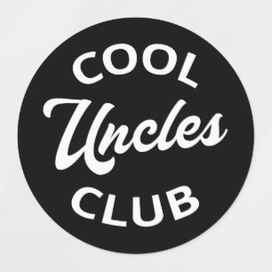 Cool Uncles Club I Etiketten
