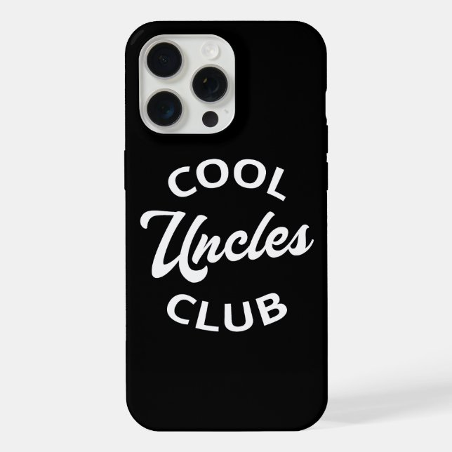Cool Uncles Club I iPhone Hülle (Rückseite)