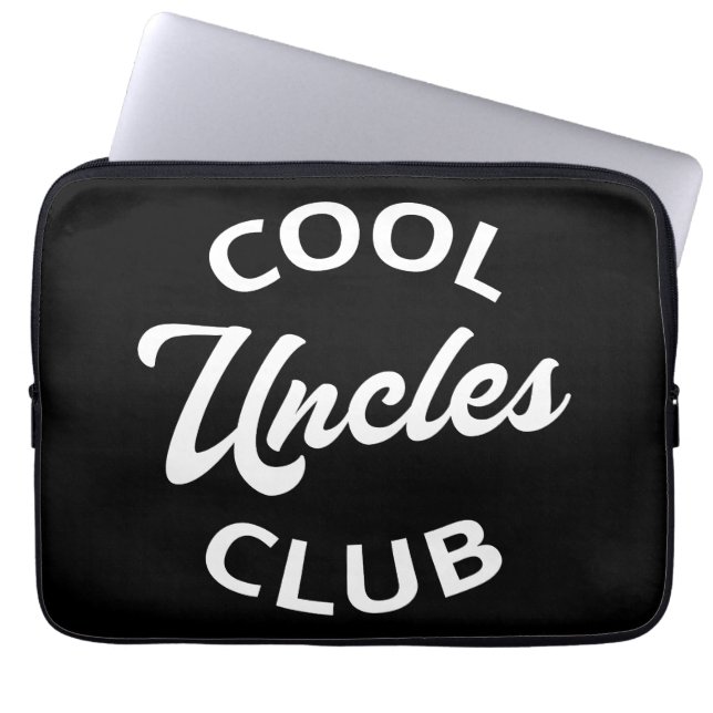 Cool Uncles Club I Laptopschutzhülle (Vorderseite)
