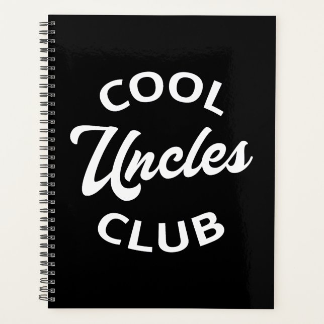 Cool Uncles Club I Planer (Vorderseite)