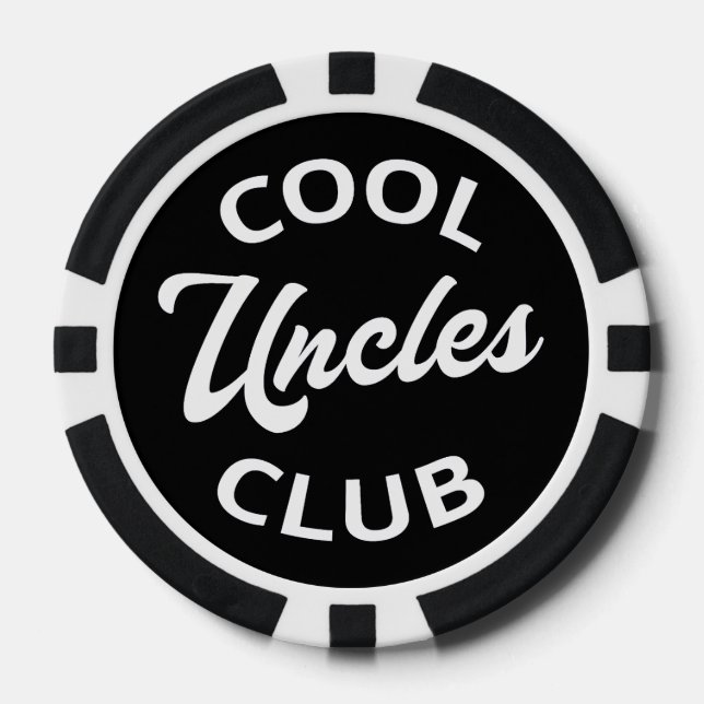 Cool Uncles Club I Pokerchips (Vorderseite)