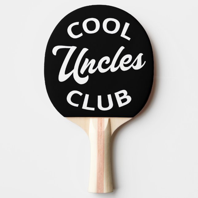 Cool Uncles Club I Tischtennis Schläger (Vorderseite)