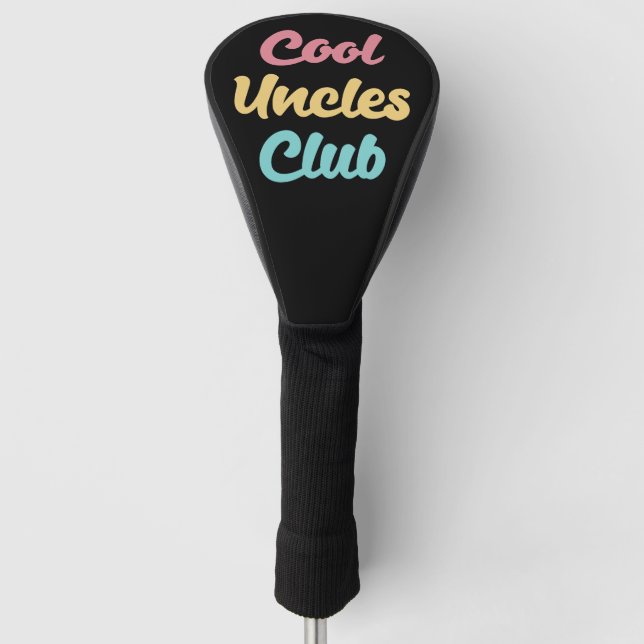 Cool Uncles Club II Golf Headcover (Vorderseite)