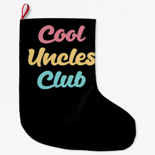 Cool Uncles Club II Großer Weihnachtsstrumpf
