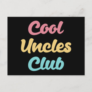 Cool Uncles Club II Postkarte