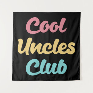 Cool Uncles Club II Wandteppich