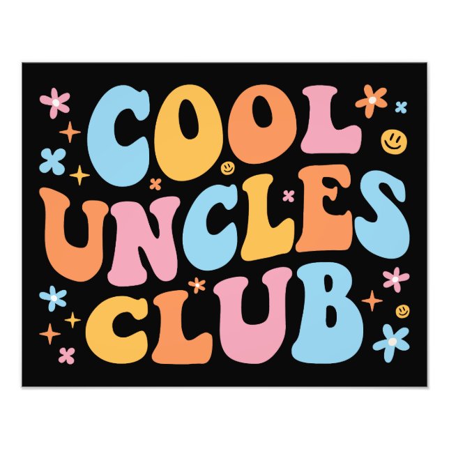 Cool Uncles Club III Fotodruck (Vorne)