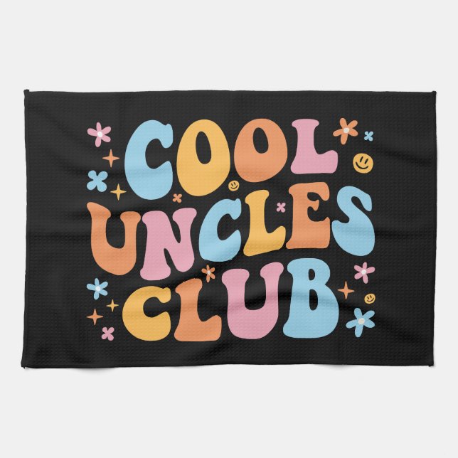 Cool Uncles Club III Geschirrtuch (Horizontal)