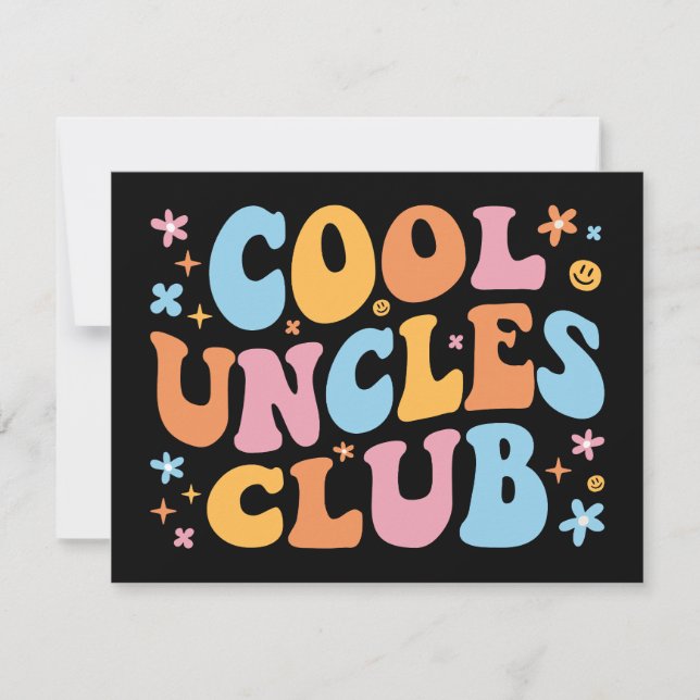 Cool Uncles Club III Karte (Vorderseite)