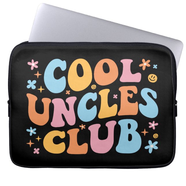 Cool Uncles Club III Laptopschutzhülle (Vorderseite)
