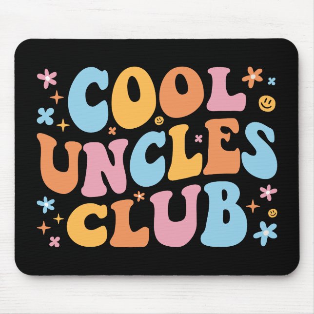 Cool Uncles Club III Mousepad (Vorne)