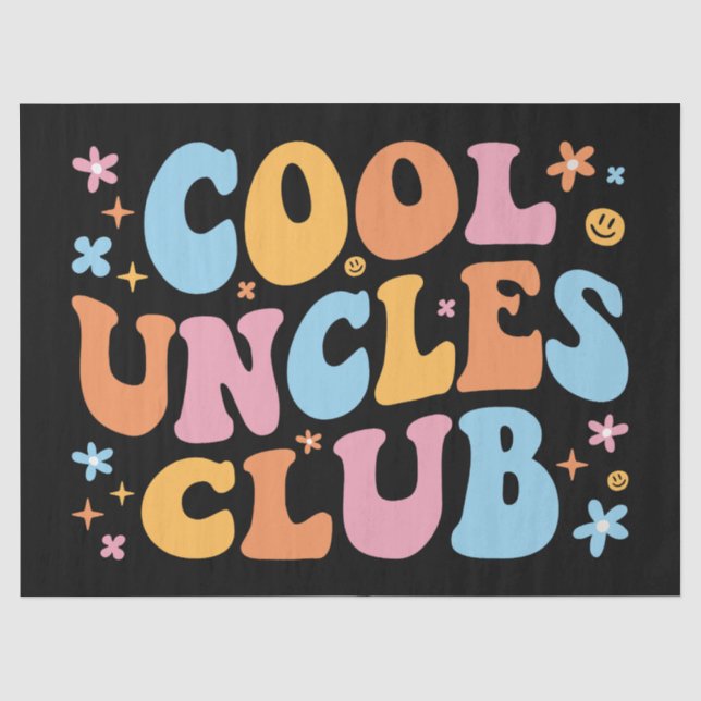Cool Uncles Club III Seidenpapier (Vorderseite)