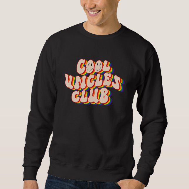 Cool Uncles Club LGBTQ Pride Gay Pride Rainbow LGB Sweatshirt (Vorderseite)