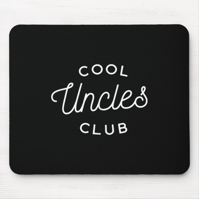 Cool Uncles Club Mousepad (Vorne)