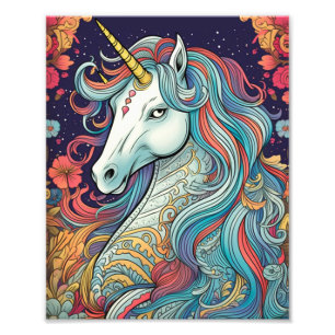 Cool Unicorn Fotodruck