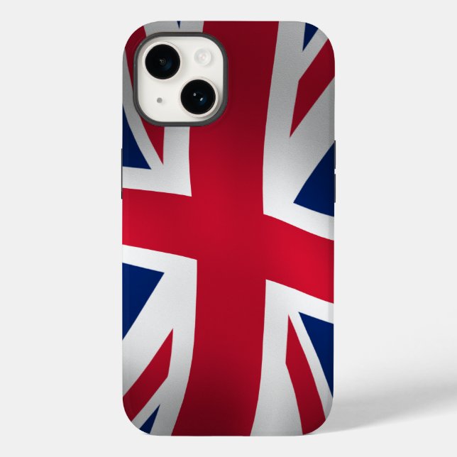COOL UNION JACK UK FLAG Case-Mate iPhone HÜLLE (Rückseite)