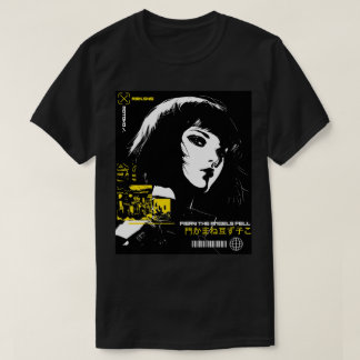 Cool Vaporwave Modern Urban Girl T-Shirt