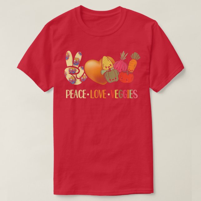 Cool Vegane Veggie Veganismus Vegetarier T-Shirt (Design vorne)