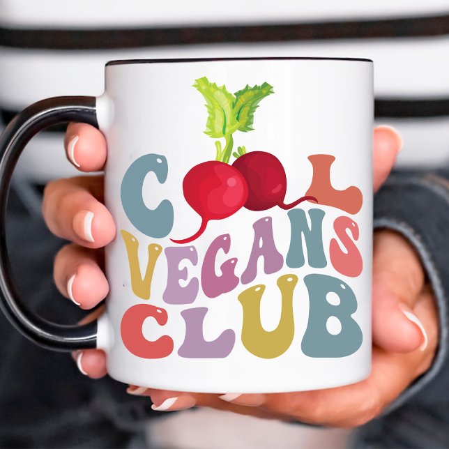 Cool Vegans Club / Pflanze Mama Tasse (Cool Vegans Club / Plant Lover Mom coffee Mug)