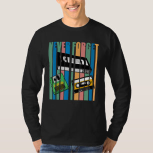Cool Vergessen Sie nie, dass ich ein Kassetten-Dis T-Shirt