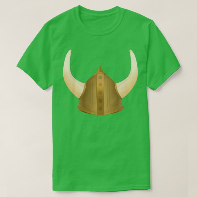 Cool-Viking-Helmhorn T-Shirt (Design vorne)