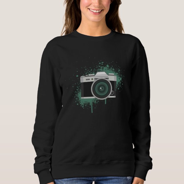 Cool Vintage Photographer Love Photography Sweatshirt (Vorderseite)