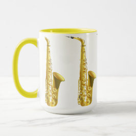 Cool Vintages Saxophon Tasse
