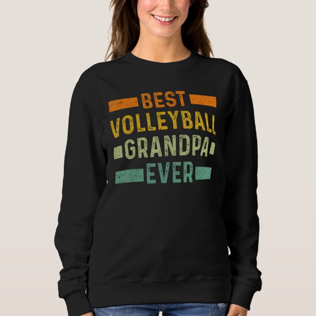 Cool Volleyball Tshirt Beste Volleyball Opa Eve (Vorderseite)
