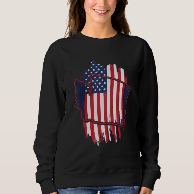 Cool Washington State 1 Sweatshirt (Vorderseite)