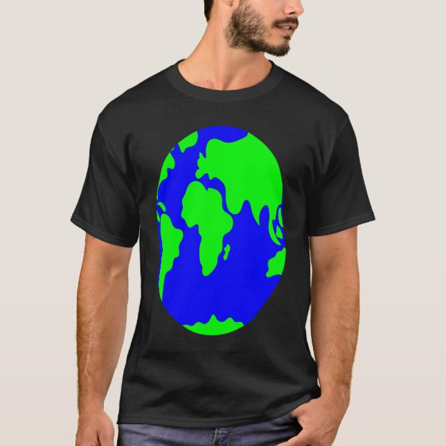 Cool Wear World Map Outfit Graphic Style Tees & Co (Vorderseite)