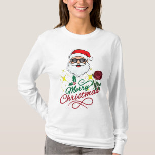 Cool Weihnachten mit Rose & Holly T-Shirt