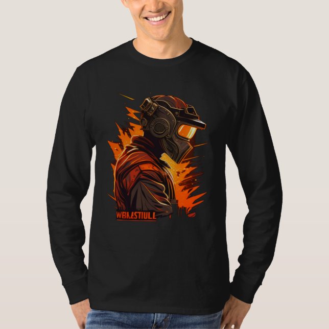 Cool Welder Face T-Shirt (Vorderseite)
