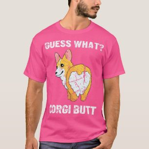 Cool Welsh Corgis Kawaii Dog Lover rät, was Corg T-Shirt