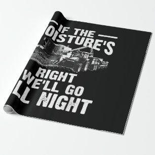 Cool, wenn der rechte Bauer der Feuer viel Funny v Geschenkpapier