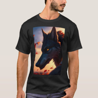 Cool Werewolf Furry Therian Art T-Shirt
