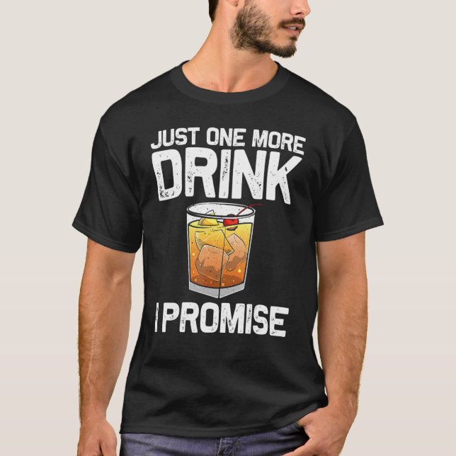 Cool Whiskey For Men Women Malt Whisky Alcohol Bou T-Shirt (Vorderseite)