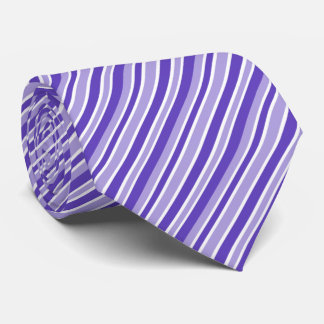 Cool white purple stripe pattern neck tie krawatte