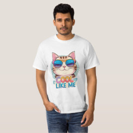 Cool wie meine Katze T-Shirt