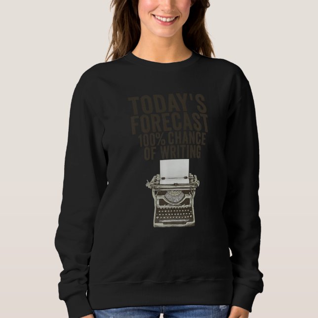 Cool Writing For Writers Men Women Author Journali Sweatshirt (Vorderseite)