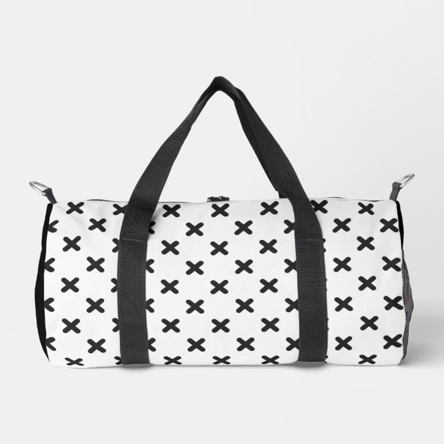 Cool X Cross Black Duffle Bag (Vorderseite)